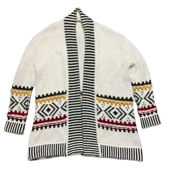 Marine Layer Hildy Open Aztec Southwestern Cardigan Alpaca Wool Size XS/S - Picture 2 of 7